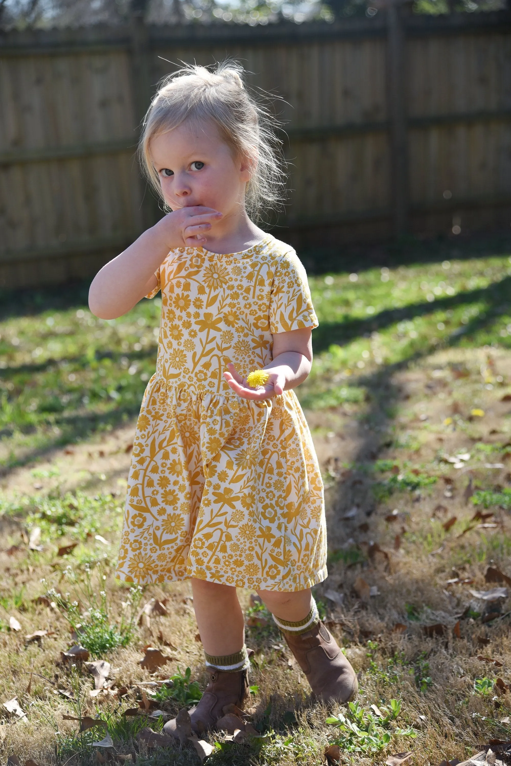 Alberta Dress - Secret Garden Blush