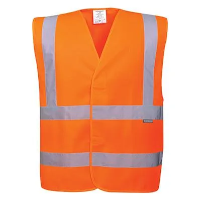 C470 Hi-Vis Two Band & Brace Vest - All Sizes