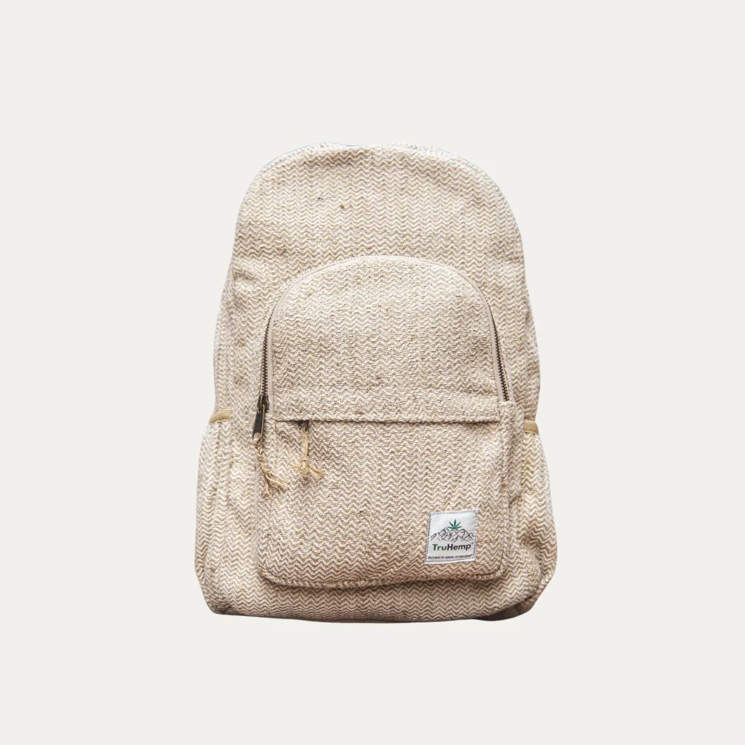 Classic Hemp Backpack - Natural Hemp