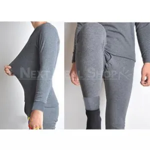 Comfort Fit Men's Thermal Top & Bottom Underwear Set - Stay Warm this Winter!