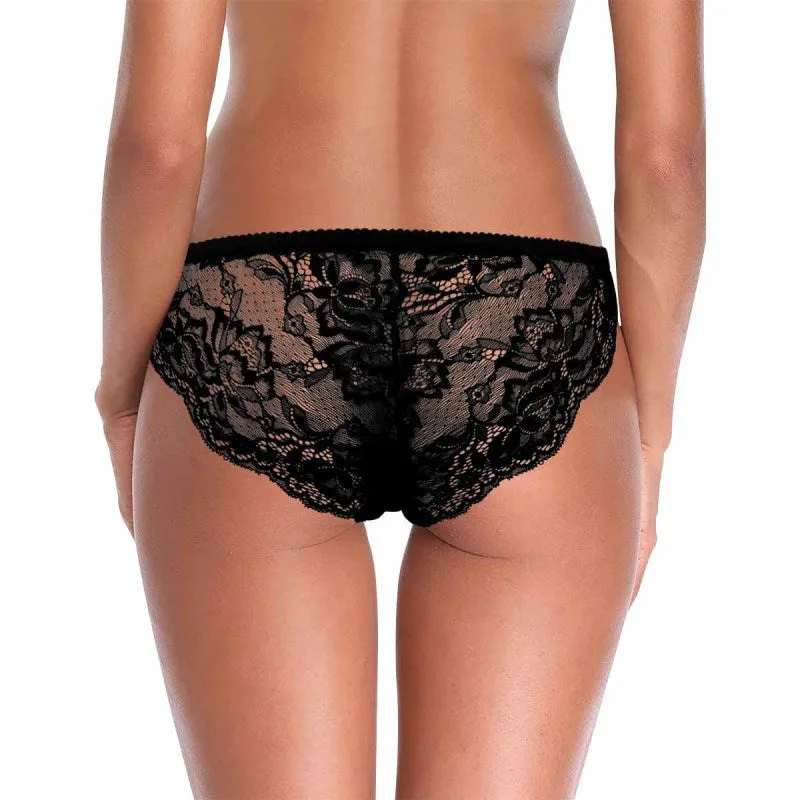 Custom Boyfriend Face&Name Underwear for Women Heart  Personalized Women's Lingerie Panties Classic Thongs