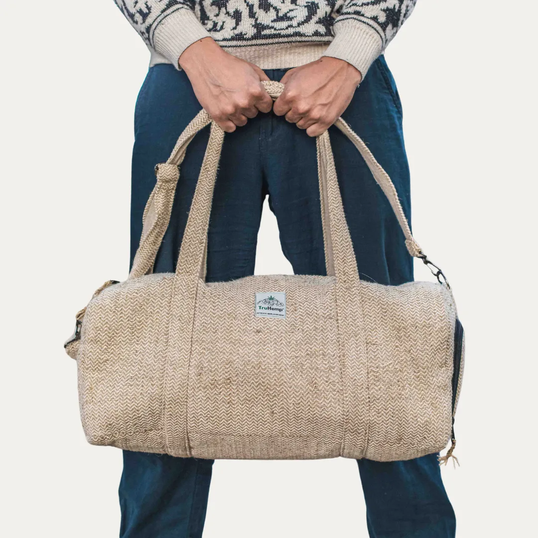 Everyday Hemp Duffel Bag - Natural Hemp