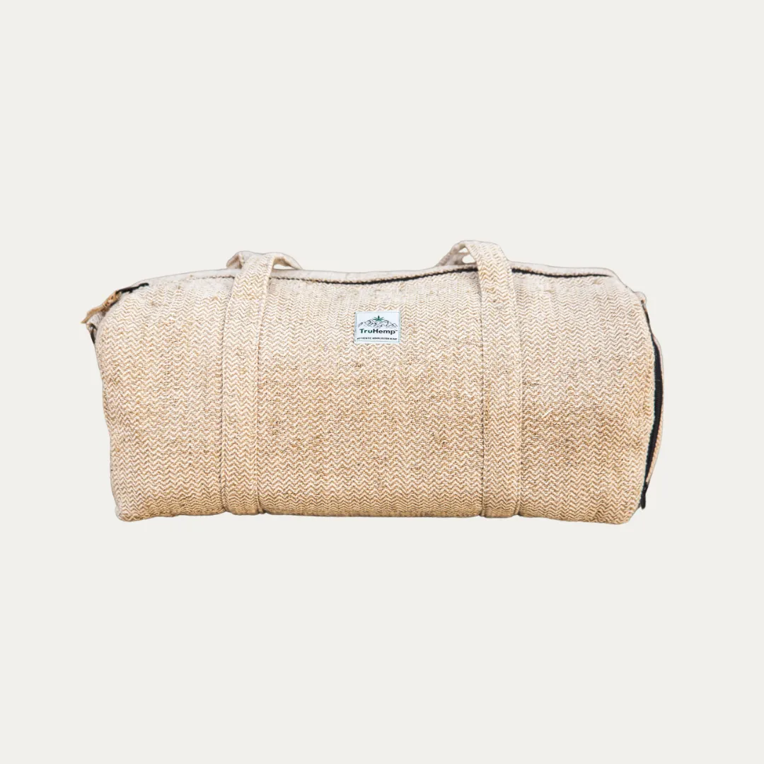 Everyday Hemp Duffel Bag - Natural Hemp