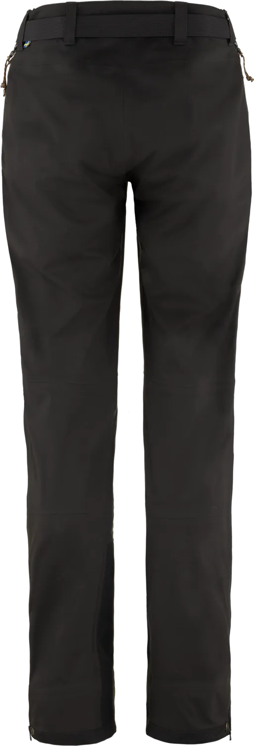 Fjällräven Women&#x27;s Keb Eco-Shell Trousers Black | Buy Fjällräven Women&#x27;s Keb Eco-Shell Trousers Black here | Outnorth