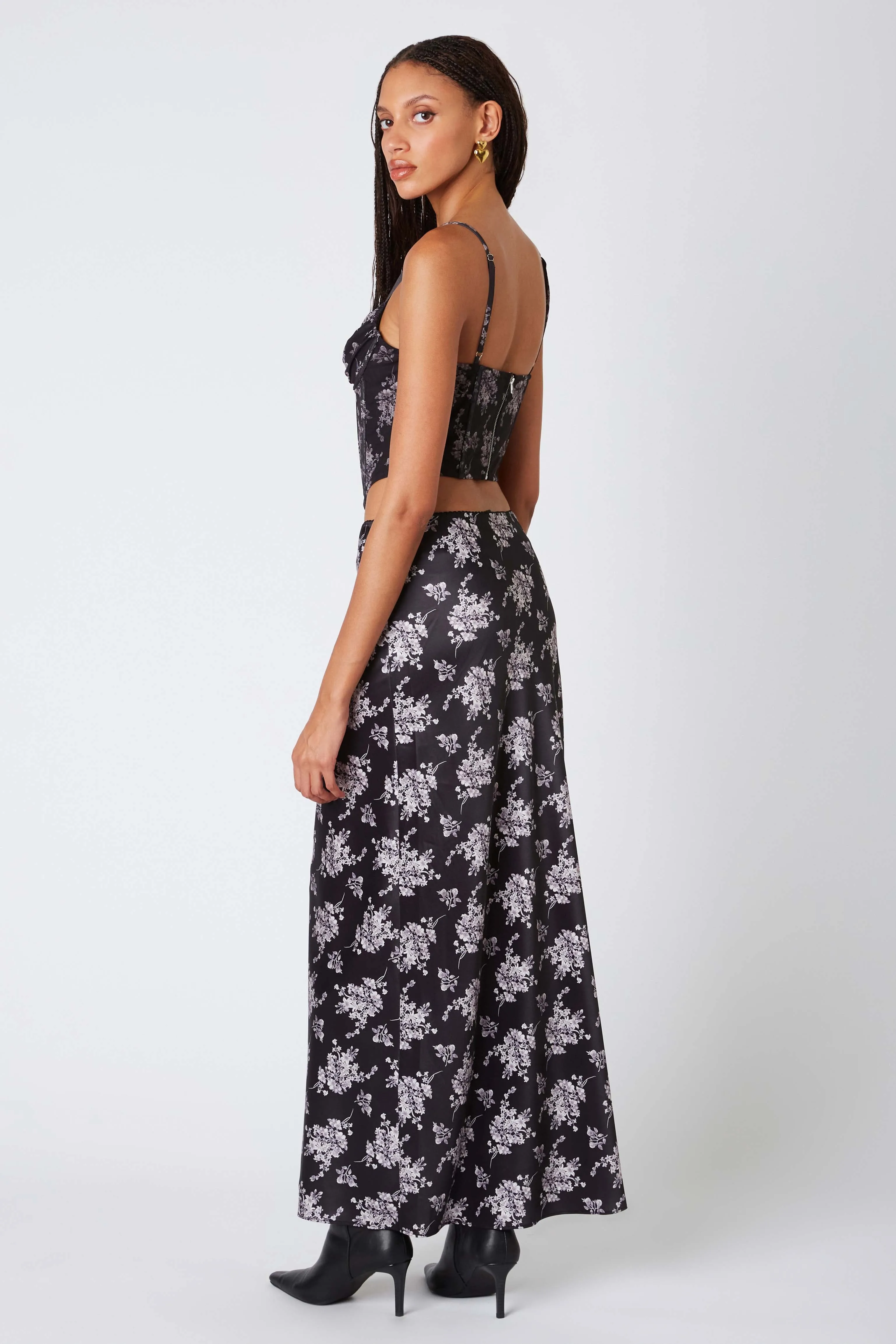 Floral Maxi Skirt