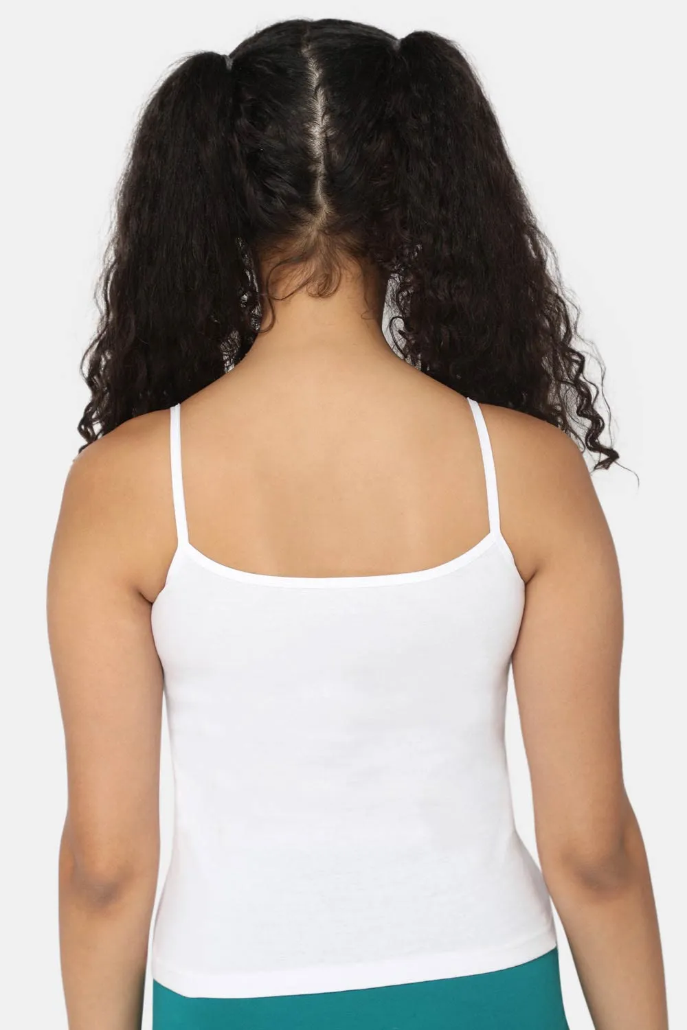 Intimacy Full Coverage Non-Padded Cotton Slip Camisole – IN02 | Wire-Free & Moisture-Wicking Design