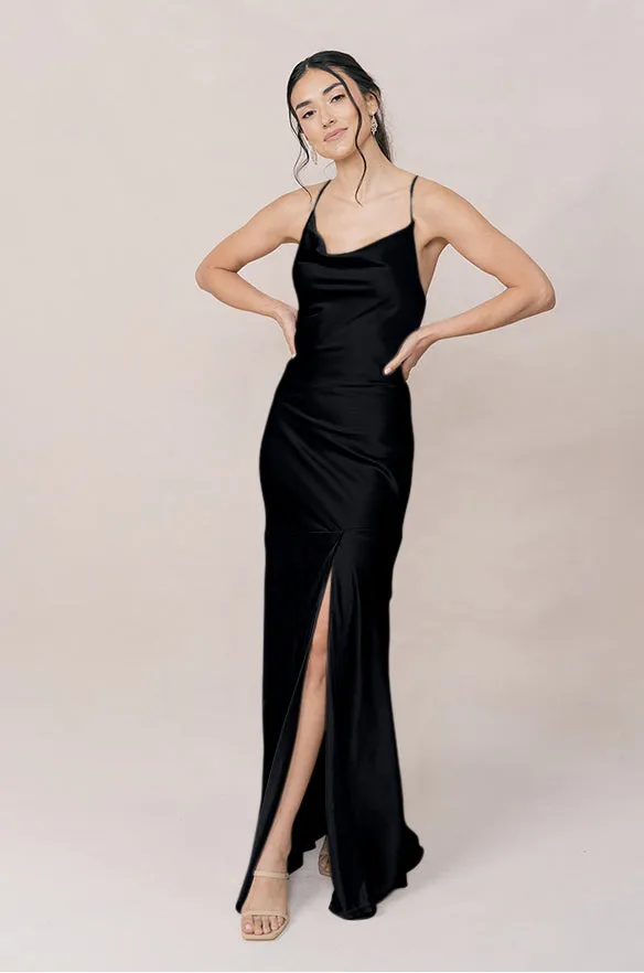 Kimora Satin Dress | Made To Order