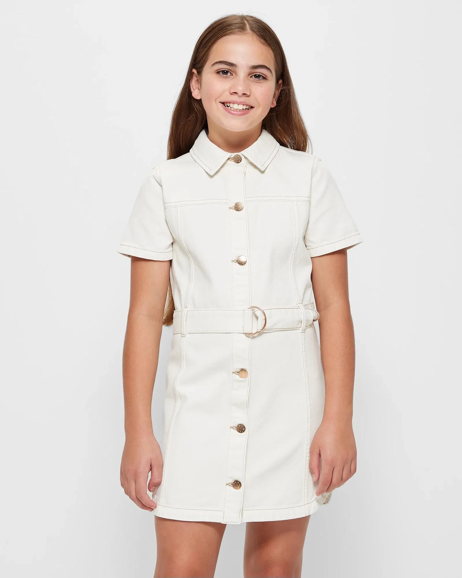 popular  Denim Shirt Dress