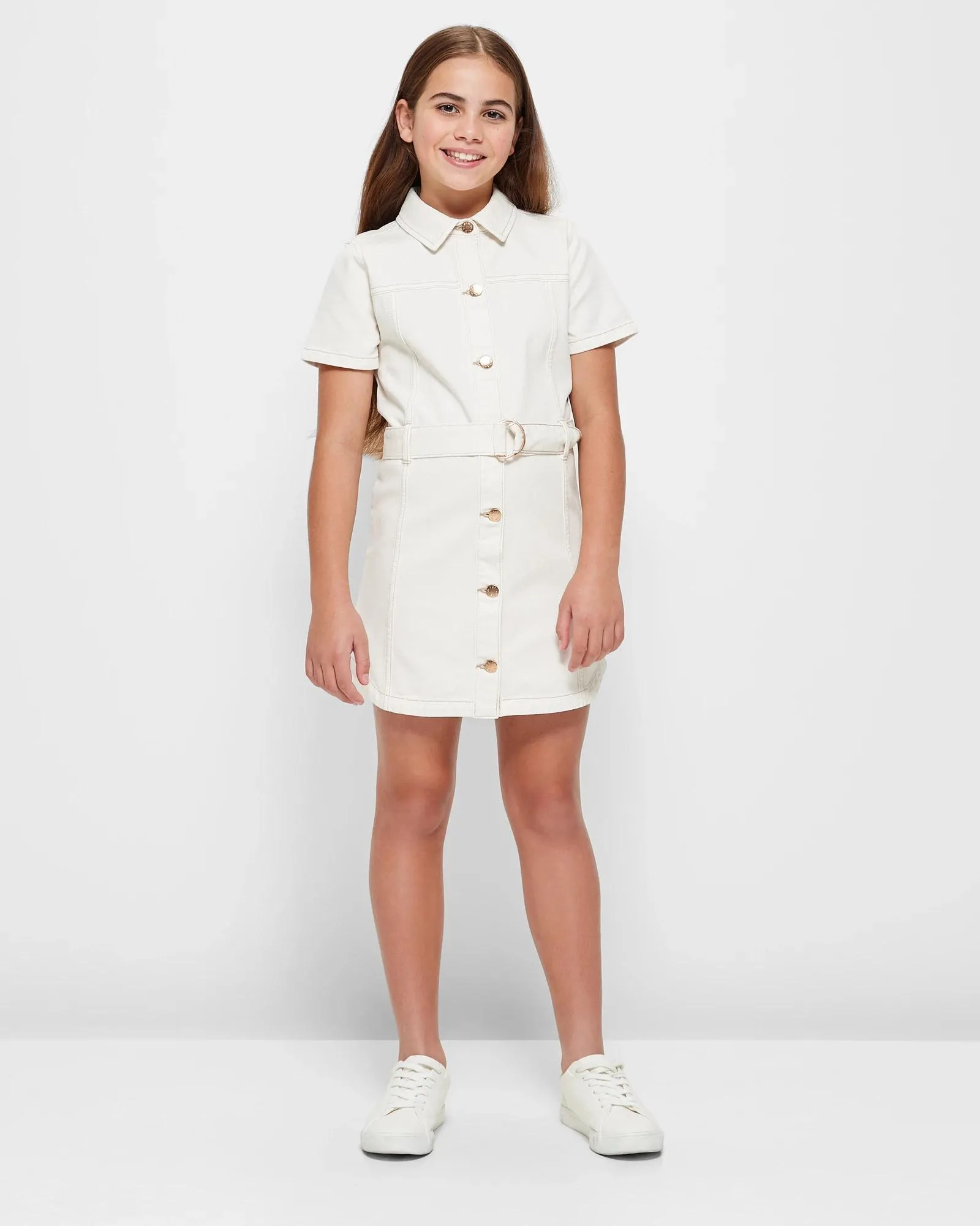 popular  Denim Shirt Dress