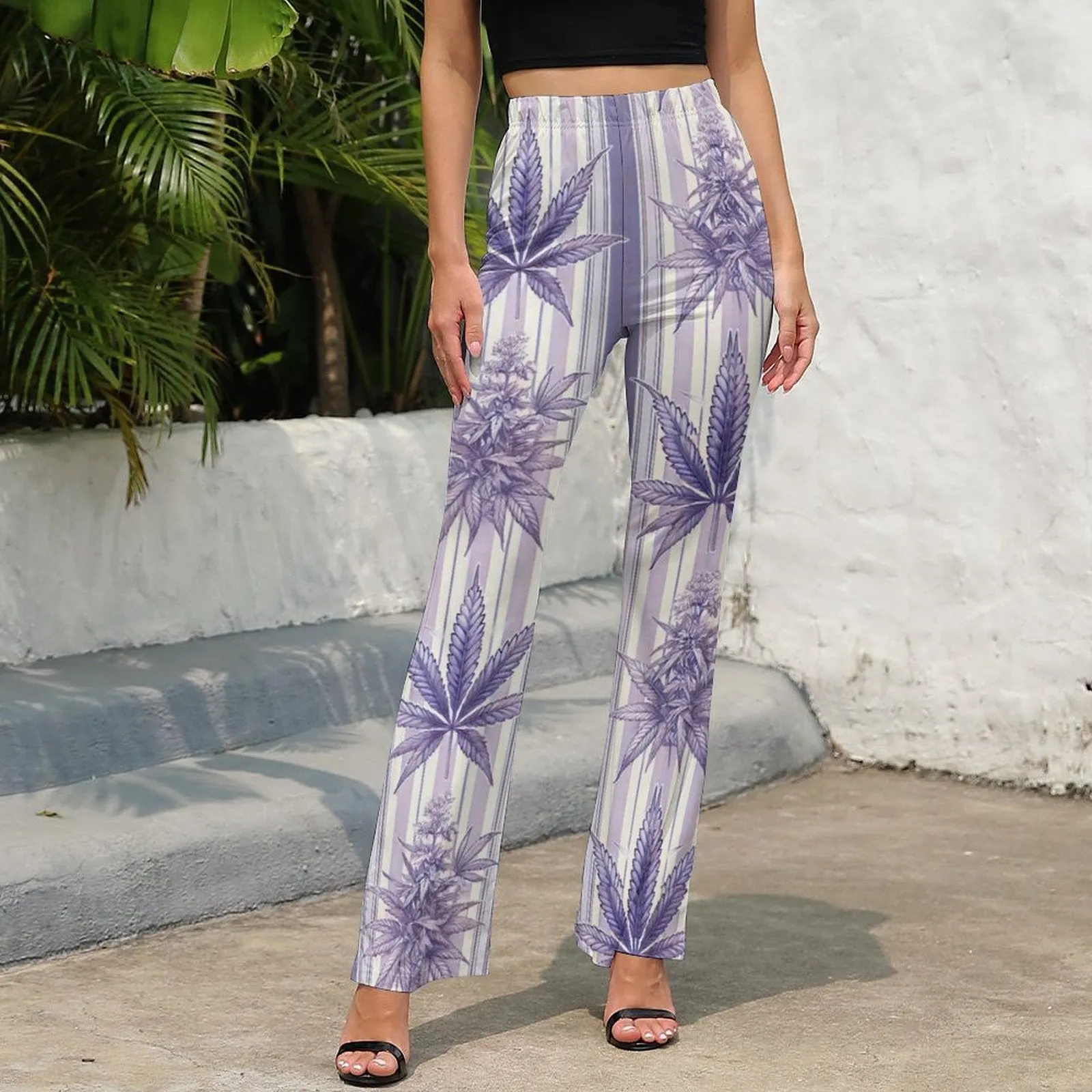 Purps Flared Pants
