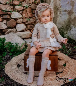 Rahigo Tan Knit Dress