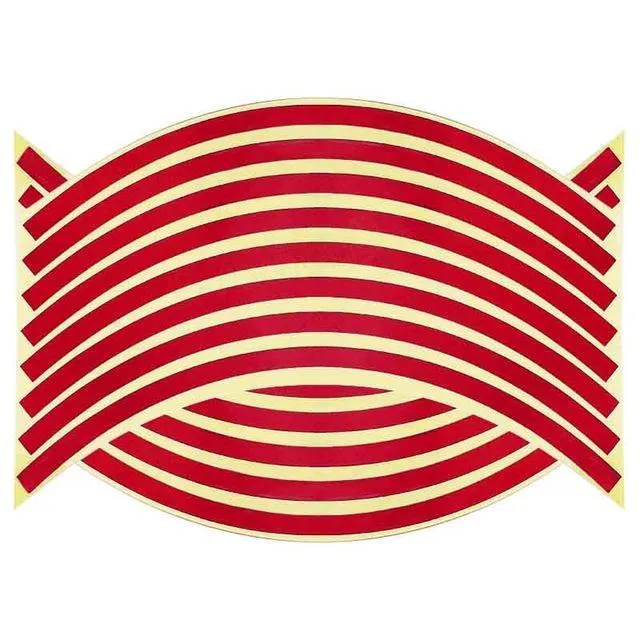 Reflective Wheel Rim Stripe Decal Tape
