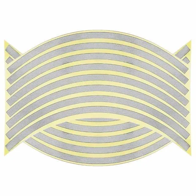 Reflective Wheel Rim Stripe Decal Tape