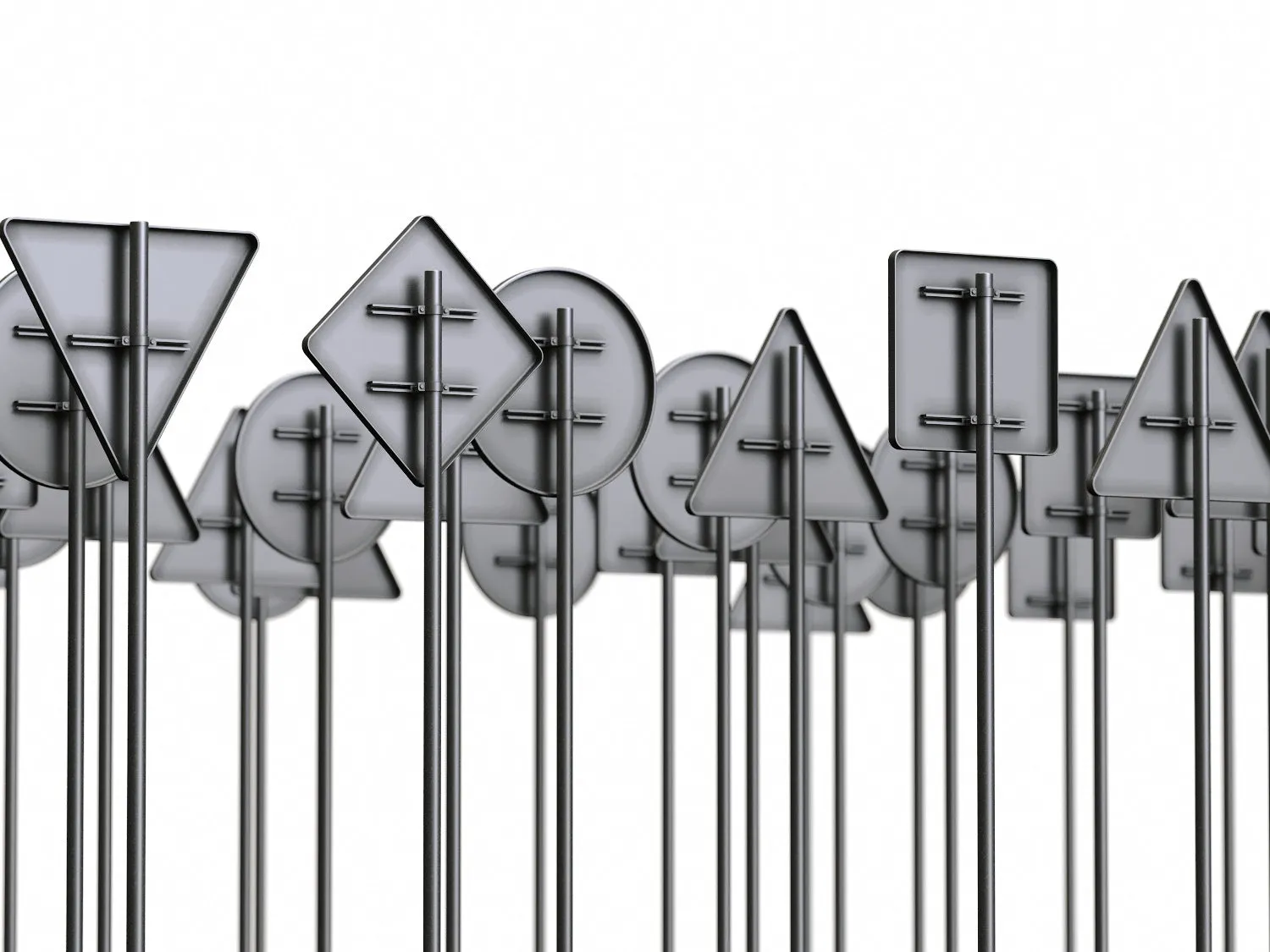 Road Signs Set