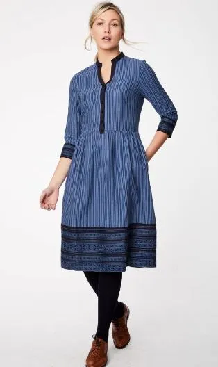 Sasha Hemp Stripe Dress