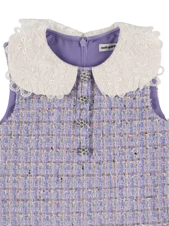 Self-portrait   Bouclé mini dress 