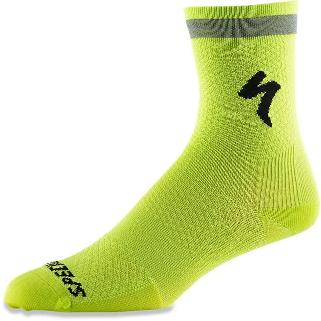 Specialized Soft Air Reflective Tall Socks - Hyper Green