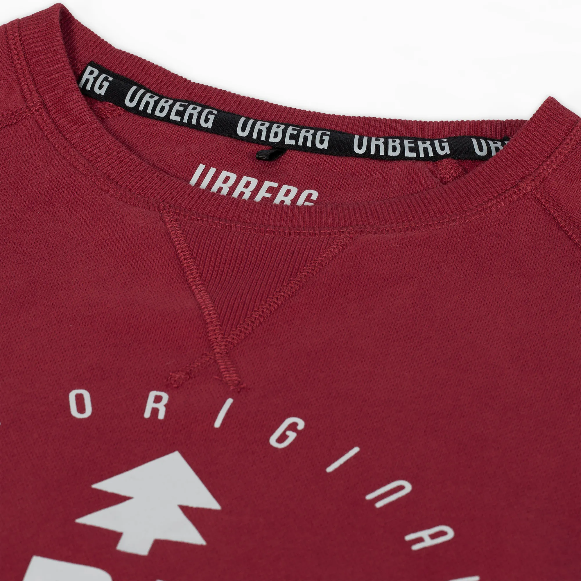 Urberg Logo Sweatshirt Men&#x27;s Rio Red | Buy Urberg Logo Sweatshirt Men&#x27;s Rio Red here | Outnorth
