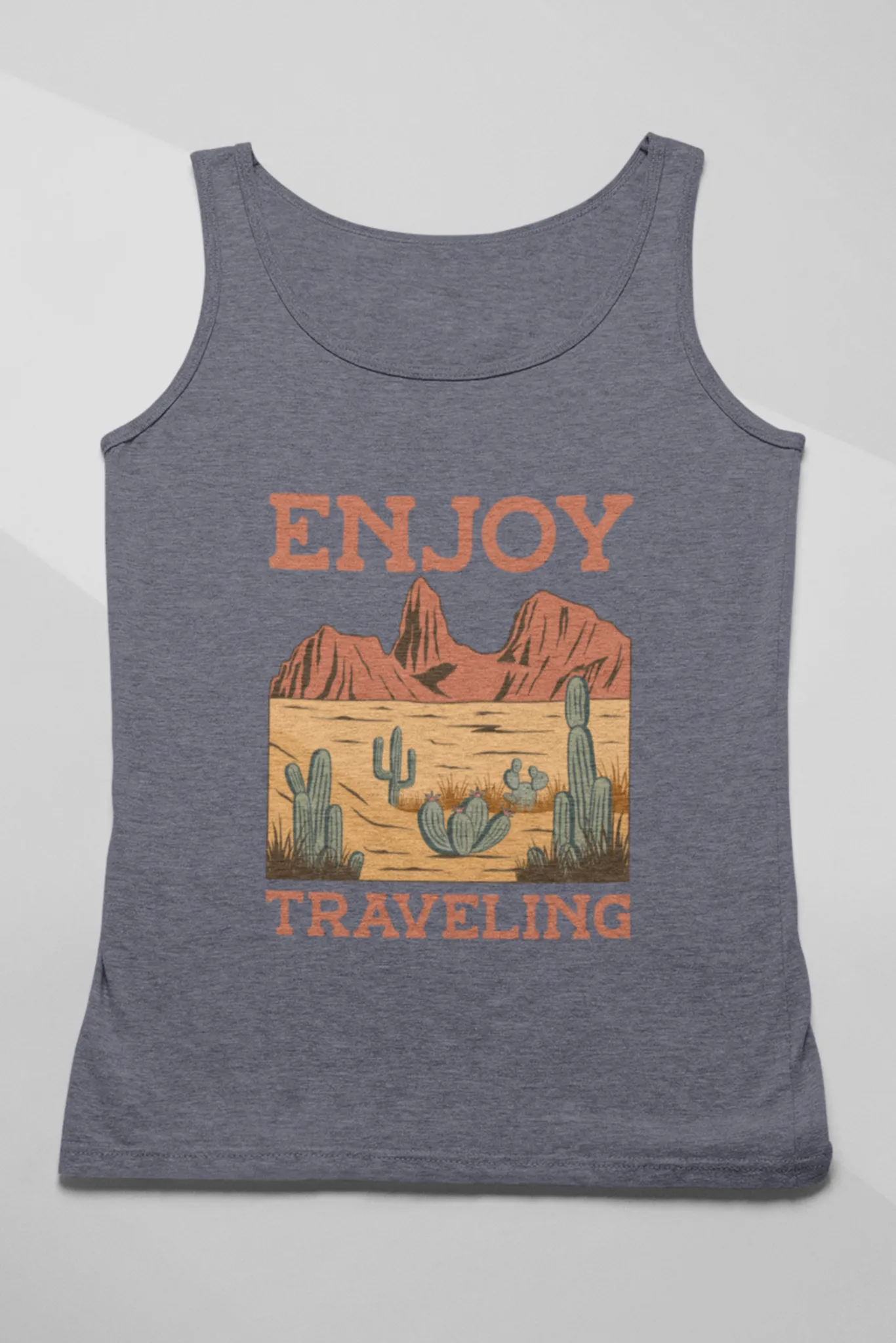 Women's Tank Top: Travelling